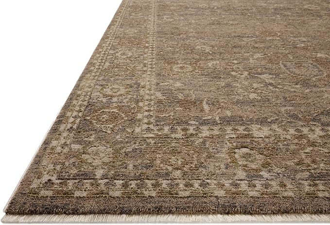 Loloi Haywood Collection HYD-02 Pebble/Charcoal 11'-6" x 15'-7" Area Rug