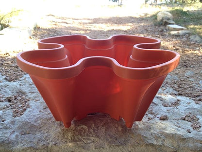 Vertical Gardening Planters - Use Mr Stacky Pots With ANY Grow Medium (Soil, Hydroton, Vermiculte, Perlite, Coco Fiber) - Great for Hydroponics and Aquaponics Too - Build Your Own Stacking Container