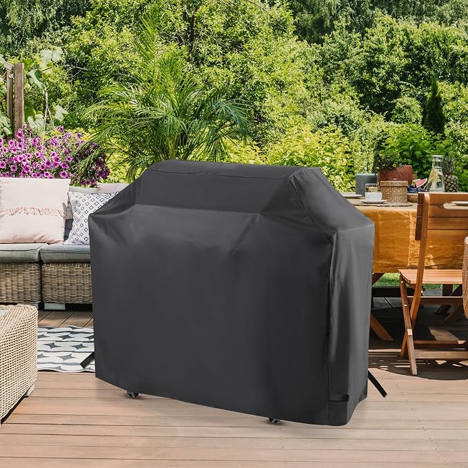Grill Cover for Monument 4 Burner Grills, for Monument Mesa 400, 25392, 24633, 35633, 24367, 41847NG, 54 Inch Heavy Duty & Waterproof, Outdoor Barbecue Cover