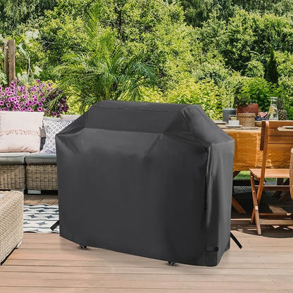 Grill Cover for Monument 4 Burner Grills, for Monument Mesa 400, 25392, 24633, 35633, 24367, 41847NG, 54 Inch Heavy Duty & Waterproof, Outdoor Barbecue Cover