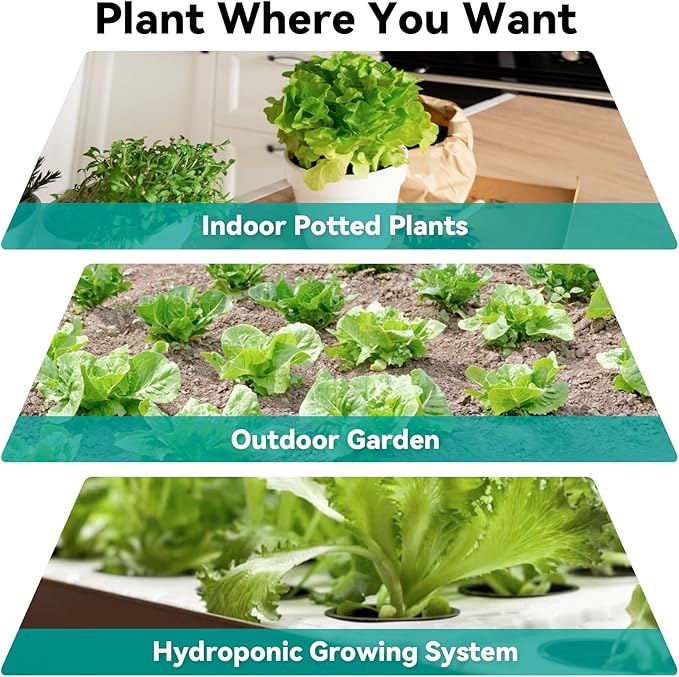 LYKOCLEAN Flower Seed Pods for Ahopegarden, iDOO MUFGA Hydroponics Growing System Indoor Gardening, 400+ Seeds, Dwarf Sunflower Bambino, French Marigold, Dahlia, Dwarf Petunia(7-Pods)
