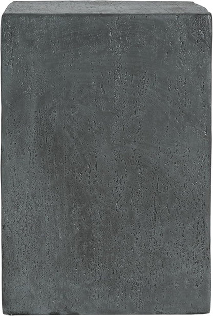 Christopher Knight Home Loire MGO Outdoor Side Table Set of 2, Concrete Indoor/Outdoor Nesting Coffee Table, Multi-Purpose Patio End Table, No Assembly, Stone Gray