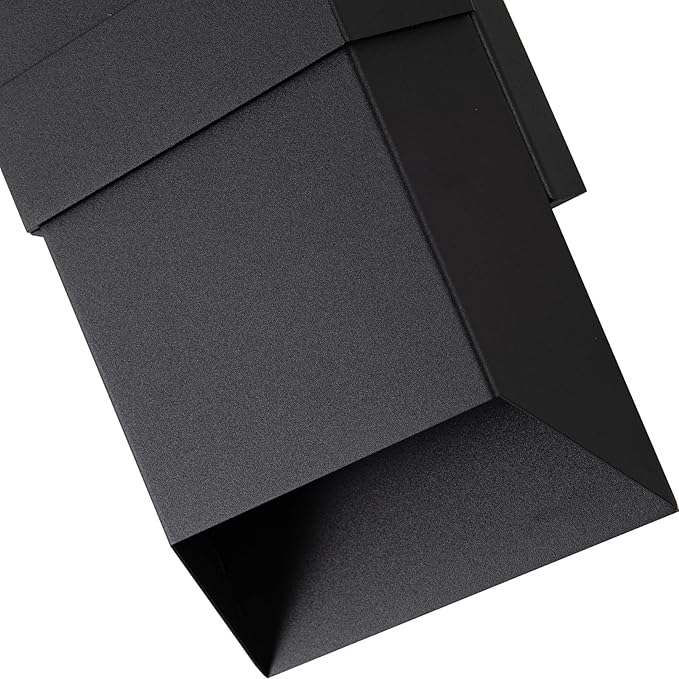 Outdoor Lights Fixture Twins, Modern Led Wall Sconce Indoor, Black Exterior Wall Lights for House, Front Porch Light Outdoor Wall Mount, Patio Lights Fixture for Garage, Yard, 3000K