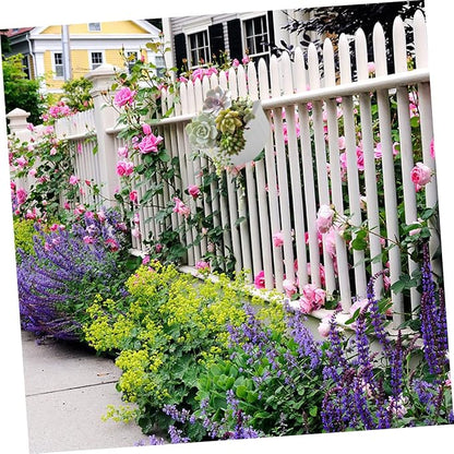 BESPORTBLE European Style Wall Hanging Flowers Planter Half Circle Hanging Pot for Decor