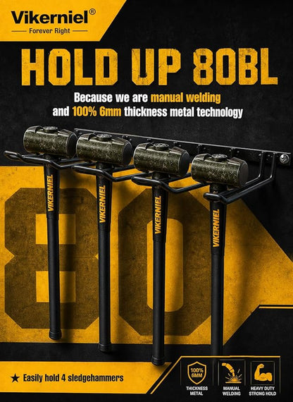 2 Pack Drill Holder, Power Tool Organizer Wall Mount, 80lb Heavy Duty Bearing Capacity Garage Storage, 4 Cordless Metal Shelf, Utility Storage Rack for Dewalt Cordless Tools Father Day Gifts