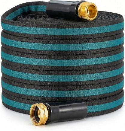 75FT Lightweight Garden Hose – Kink-Resistant, Flexible, High-Pressure Hose for Outdoor Watering, Lawn Care, Garden, and Car Cleaning