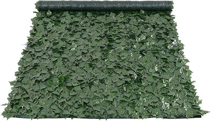 VEVOR Artificial Ivy Privacy Fence Screen, 59 x 118 in Faux Ivy Vine Leaf Hedges Fence, Greenery Privacy Fence with Mesh Cloth Backing, Green Wall Decoration for Outdoor Garden, Yard, Balcony