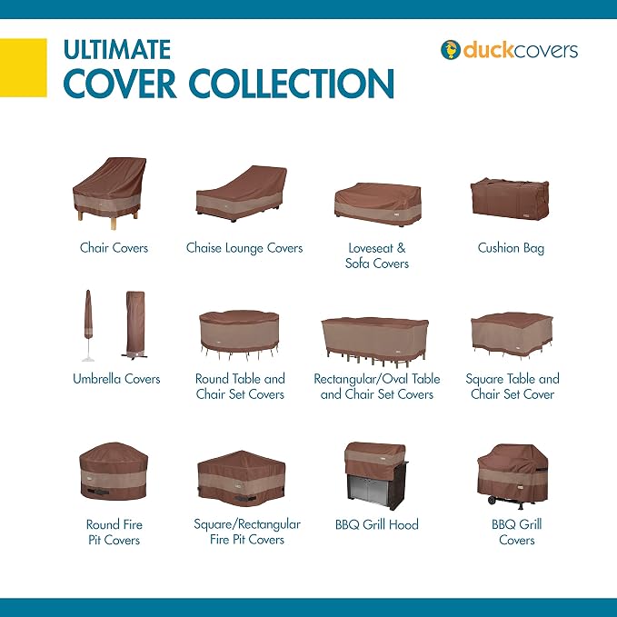 DUCKCOVERS® Ultimate Waterproof BBQ Grill Cover, 51 Inch, Grill Cover, Grill Cover for Outdoor Grill, BBQ Cover