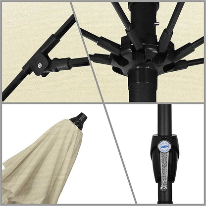 California Umbrella 9' Rd Sunbrella Aluminum Patio Umbrella