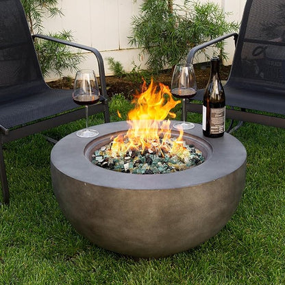 Mr. Fireglass 10 Pounds Blended Fire Glass, 1/4 Inch Mixed Colored High Luster Reflective Tempered Firepit Glass Rocks for Fireplace Fire Pit Table and Landscaping, Light Green, Onyx Black, Platinum