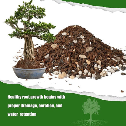 Doter Bonsai Soil Mix Ready to Use (4qt), Premium Fast Draining Organic All Purpose Potting Mix for All Varieties of Bonsai