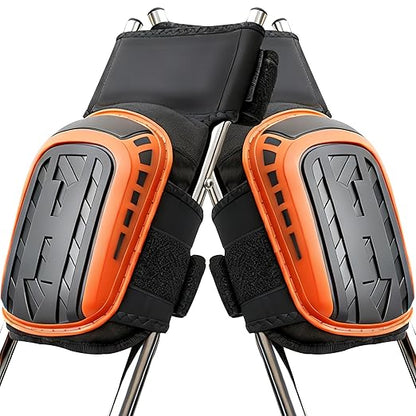 Professional Knee Pads for Men and Women,Construction Knee Pads for Work with Heavy Duty Thick Foam and Gel Cushioning for Gardening,Farms,Tiling Flooring and Cleaning ,Knee Protection, Ankle Support