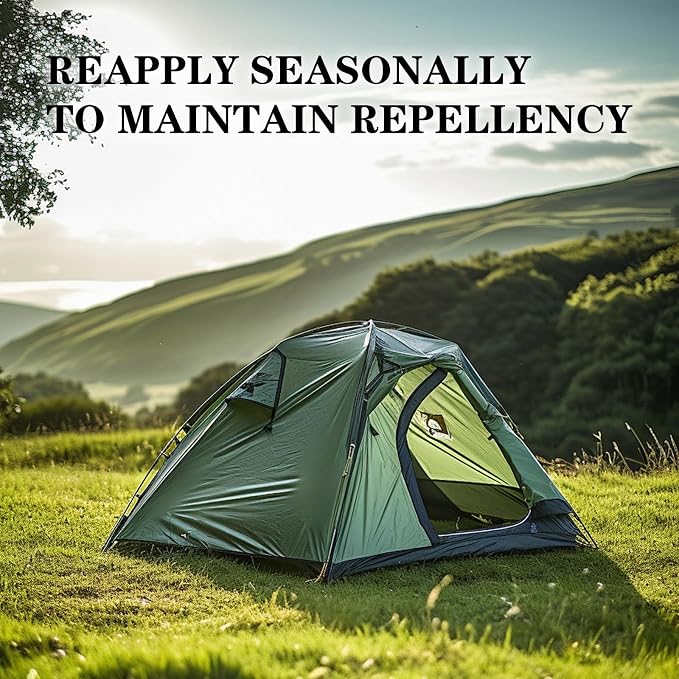 Outdoor Waterproofing Spray, 13.5 Oz Outdoor Water Shield,Water Repellent Spray for Outdoor,Tent Waterproofing Spray for Patio Furniture Against Rainy Spring Summer Fabric Shoes Spray for Protection