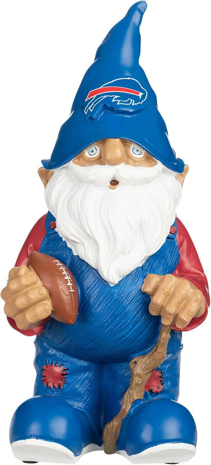 NFL Resin 11.5" Team Logo Outdoor Garden Statue Gnome