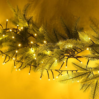 Cluster Lights Christmas 2000 LED Fairy Lights with Remote 147Ft Christmas Tree Lights Waterproof Fairy Lights Outdoor Firecracker Twinkle Lights Plug in Timer String Lights for Garden Wedding Party