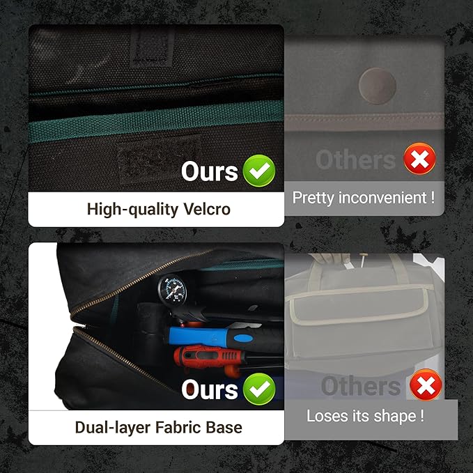 Small Canvas Duffle Bag, Water-Resistant, Main Compartment with 4 Interior Open Pockets Gear Bag (Black)