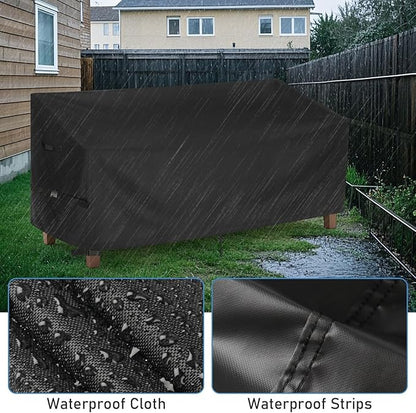 Customized Bench Cover for Outdoor Bench/Sofa ,Personalized Heavy Duty Waterproof Bench Cover for Convertible Bench/Backless Bench/Entryway Bench/Garden Bench/Glider Bench/Sofa/Loveseat/Couch