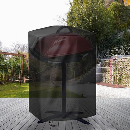 Grill Cover for George Foreman 12 Serving Indoor/Outdoor Electric Grill GFO201R, Waterproof BBQ Grill Cover, All Weather Resistant Grill Covers - 24 x 12 x 29 Inch