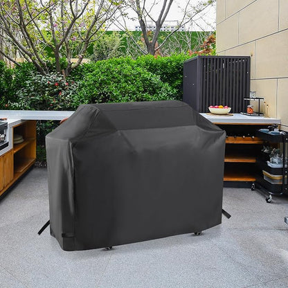 Grill Cover for Monument Grills 77352, 77352NG, Denali 405, Denali 425, 62 Inch Heavy Duty & Waterproof, Outdoor Barbecue Cover