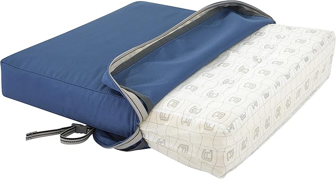 Classic Accessories Ravenna Water-Resistant 72 x 21 x 3 Inch Patio Chaise Lounge Cushion, Empire Blue, Outdoor Seat Cushion