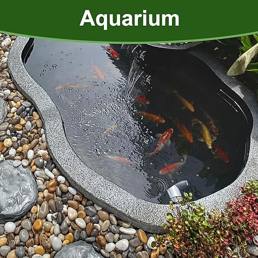Pulovin 15 lbs River Rocks for Plants, 1-1/2 inch Decorative Garden Rocks Outdoor Landscaping, Large Polished Natural Stone for Walkways, Yard, Vases, Crafts