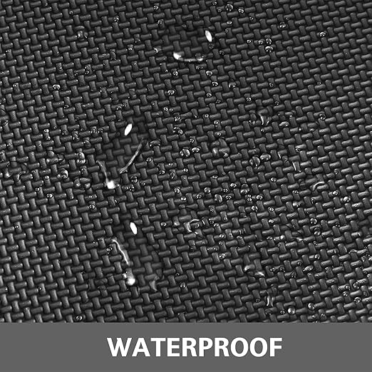 HOOPLE Kneeling Pad for Gardening, Lightweight Foam Knee Cushion for Garden, Bath, Yoga & Exercise, Waterproof Comfort Kneeling Mat for Home, Garage & Outdoor Work, Black 14.6 x 11.5 x 0.7 Inch