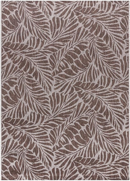 Keen Home Design Terrace Outdoor Area Rug - 4x6 Washable Indoor/Outdoor Rug for Patio, Kitchen, Balcony, Beach, Garden, Deck and Porch, Size: 3'10"x5'7"