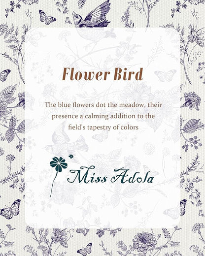Miss Adola Aesthetic Canvas Tote Bag for Women - Sturdy Cloth Cotton Totes Bag with Pattern Shoulder Bag