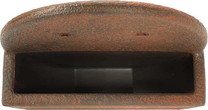 Sunnydaze 12" Round Wall Planter - Polyresin Wall-Hanging Flower Pot for Indoor or Outdoor Use - Dark Brown - Set of 2