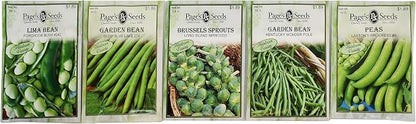 Premium 30 Variety Vegetable Seeds! All Seeds are Heirloom, 100% Non-GMO!