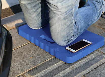 Comfy Extra Large Thick Waterproof Gardening Kneeling Pad Foam Kneeler Mat Garden Knee Pad Cushion for Gardening Planting Yard Work Prayer Yoga Mechanic Workout Baby Bath
