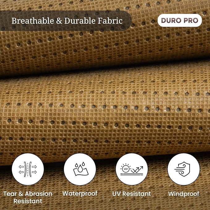 Covers & All Patio Furniture Cover Set, 5 Piece Outdoor Furniture Covers, Water-Repellent, UV & Weather Resistant Covers for Sofa, Loveseat, Chairs & Coffee Table with Elastic and Padded Handles