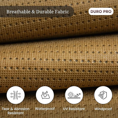 Covers & All Patio Furniture Cover Set, 5 Piece Outdoor Furniture Covers, Water-Repellent, UV & Weather Resistant Covers for Sofa, Loveseat, Chairs & Coffee Table with Elastic and Padded Handles