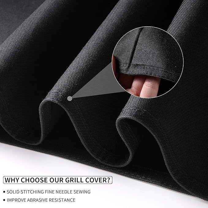 Grill Cover for Weber Performer Deluxe Charcoal, 22 Inch BBQ Covers, Heavy Duty Waterproof Accessories for Weber Performer Charcoal