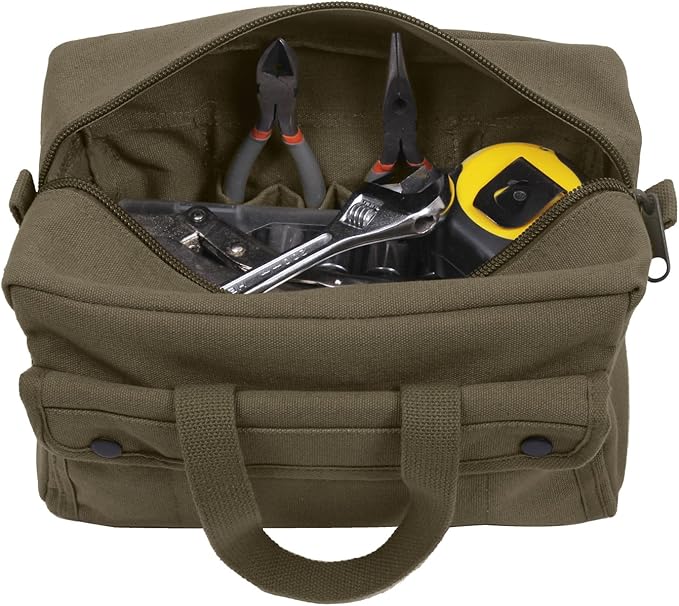 Rothco Mechanic's Tool Bag - Heavy-Duty Organization for Gear and Equipment