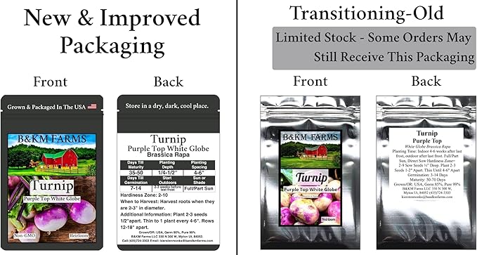Survival Seed Vault: 50 Varieties, 50,000+ Non-GMO Heirloom Seeds - 5+ Year Supply in Secure Bucket + Growing Guide by B&KM Farms