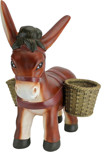 Design Toscano Pancho the Burro Planter Sculpture