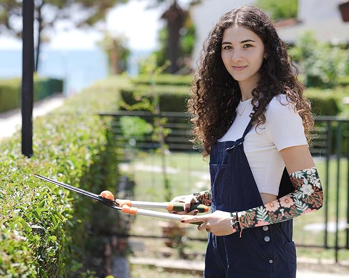 Ultra-Thin Sun Protection Security Gardening Sleeves Flowers Thorn Proof Cooling Arm Sleeves to Cover Arms