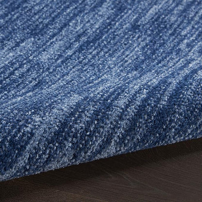 Nourison Home Essentials Indoor/Outdoor Navy Blue 10' x 14' Area Rug, Easy Cleaning, Non Shedding, Bed Room, Living Room, Dining Room, Backyard, Deck, Patio (10x14)