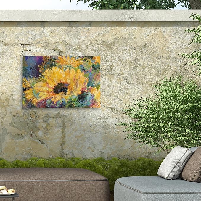 Trademark Fine Art Outdoor Canvas Art - Richard Wallich ' Canvas Art' Wall Art for Outdoor Spaces, Patios, or Gardens