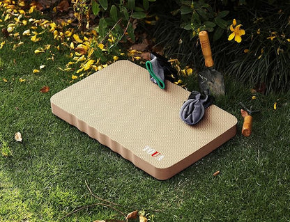 Kneeling Pad Thick Extra Large High Density Foam Comfort Kneeling Pad for Work Gardening Yoga Exercise Garden Knee Pad 2 Pack Beige