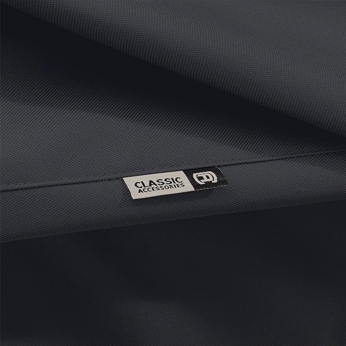 Classic Accessories Ravenna Water-Resistant 70 Inch BBQ Grill Cover, Black