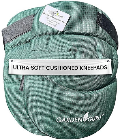 GARDEN GURU Cushioned Gardening Knee Pads with Adjustable Straps - Soft Inner Liner, Ultra Comfort Padding, Garden Kneelers for Yard Work, Household Chores, Roofing, and More - 1 Case (48 Pairs)