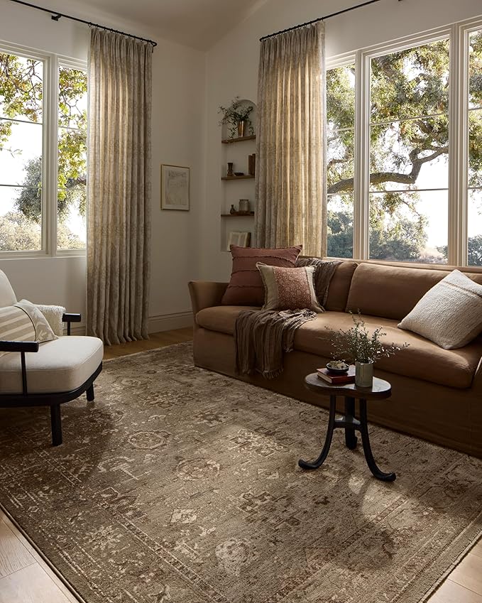 Loloi Haywood Collection HYD-04 Sage/Earth 9'-6" x 13'-2" Area Rug