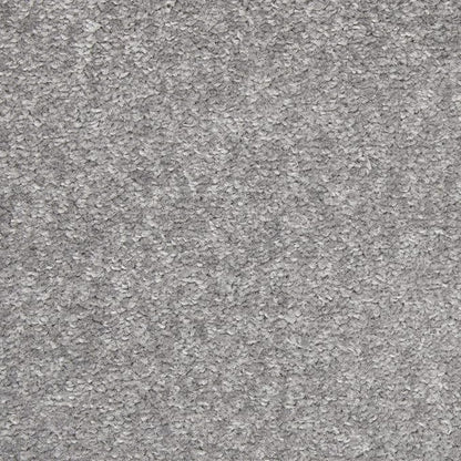 Nourison Home Essentials Indoor/Outdoor Silver Grey 2'2" x 18 Area Rug, Easy Cleaning, Non Shedding, Bed Room, Living Room, Dining Room, Backyard, Deck, Patio (2x18)