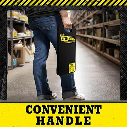 Foam Kneeling Pad – Extra Thick 1” Kneeling Mat 8” x 16” | Working Pad for Knees & Back | Heavy-Duty Anti-Fatigue Knee Cushion | Portable Industrial Kneeling Pad, Garden Mat
