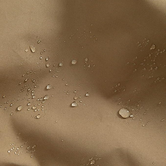 Tempera Patio Table Cover , Sectional Sofa , Dining Set Cover Outdoor , Anti-Fading , Waterproof for Outside Furniture, 110"D x 27.8"H, Taupe