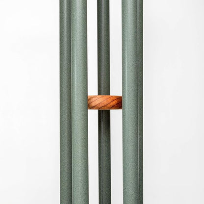 Festival 60-inch Redwood Wind Chime w/Customization in Forest Green by Wind River for Patio, Backyard, Garden, and Outdoor décor. Made in The USA