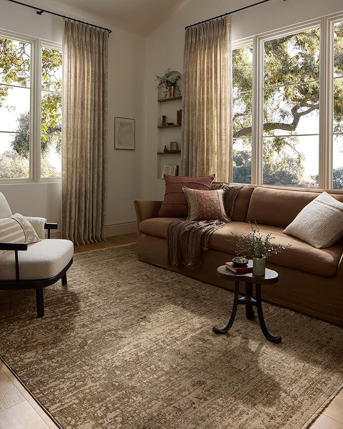 Loloi Haywood Collection HYD-01 Sage/Sand 3'-6" x 5'-7" Accent Rug