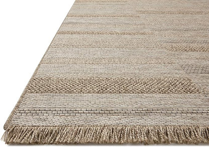 Loloi Dawn Collection Indoor/Outdoor DAW-03 Brown 7'-8" x 10' Area Rug